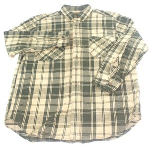 St Johns Bay Thick Heavy Chamois Flannel Shirt LT